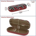 thumbnail image 2 of Rons Optical Clamshell Eyeglass Case in Summer Fruit Themes for Small to Medium Frames Readers for Women Men, 2 of 6