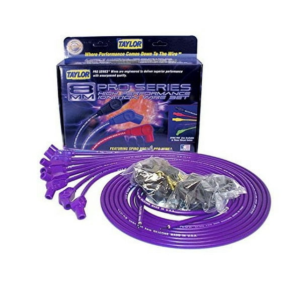 Taylor Wire / Vertex 73153 TAY73153 8MM SPIRO-PRO UNIV 8 CYL 135 PURPLE