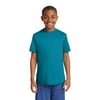 Sport-Tek Youth PosiCharge Competitor Tee-M (Tropic Blue)