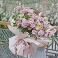 thumbnail image 4 of HLONK Flower Wrapping Paper Phnom Penh Mist Face Paper Bouquet Pack Floral Paper Translucent Waterproof (Rose Pink), 4 of 8