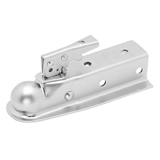 Fulton Trailer Coupler, Class 2, 2" Ball, 2" Channel, 3500 Zinc
