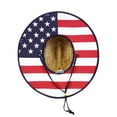 thumbnail image 3 of Lunada Bay 528 Mat Straw Lifeguard Hat-USA, 3 of 4