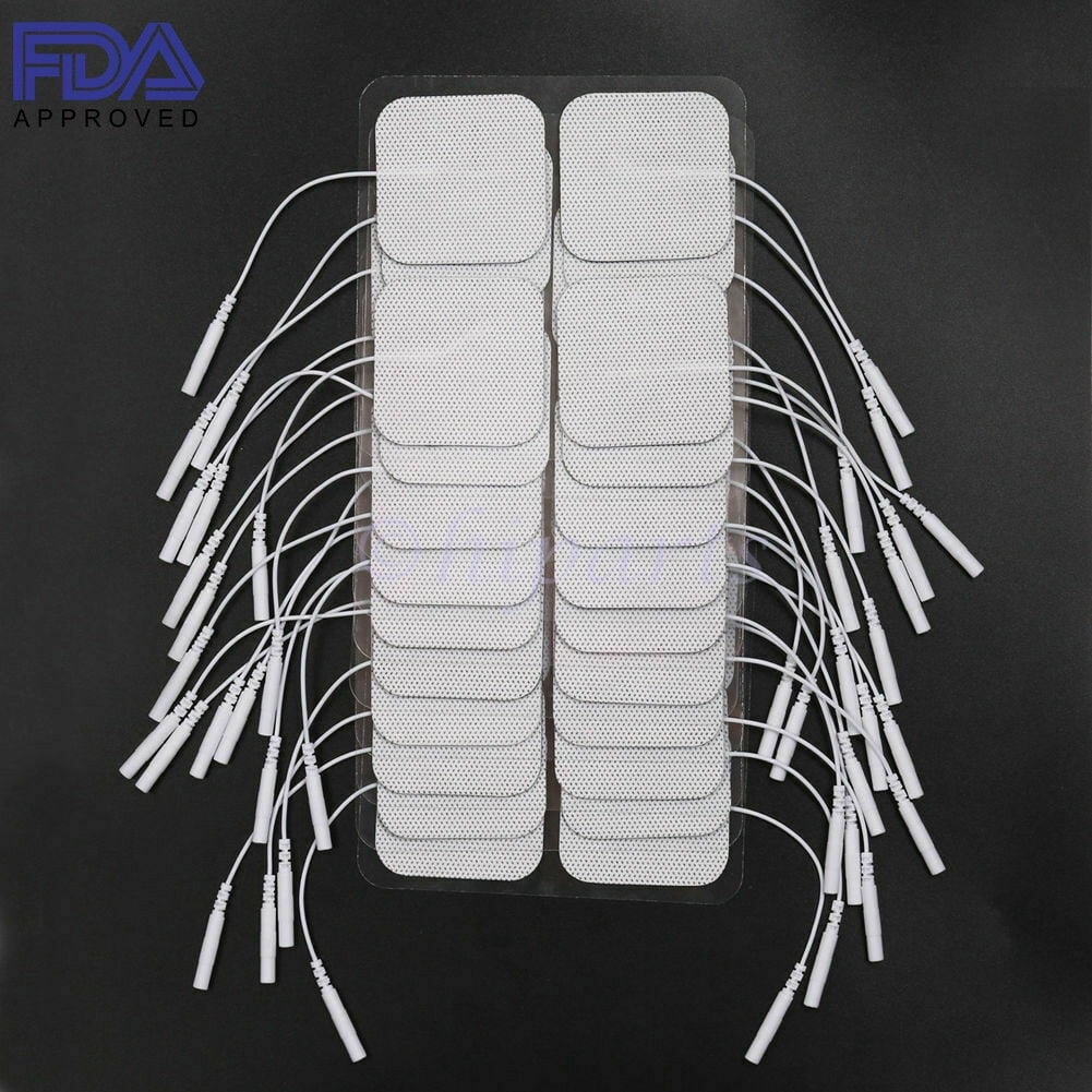 20 Tens Electrode Pads EMS Replacement Unit 7000 3000 2x2 Muscle Stimulator BULK