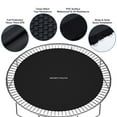 thumbnail image 3 of TKOOFN Jumping Mat Fits 15ft Round Trampoline Frame with 96 V-Rings, Using 6.5" springs- Mat Only, 3 of 9