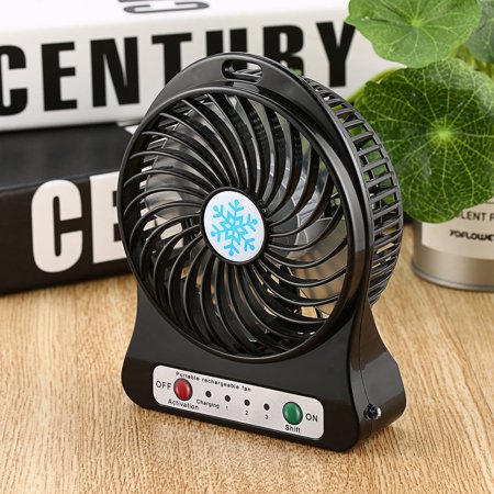 fan handheld traveling cooling camping personal office speeds flashlight rechargeable 800mah usb portable battery powered desktop mini table