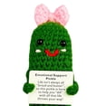 thumbnail image 2 of Muñeca Punto Positivo Apoyo Emocional Pepino (pepinillo Con Lazo), 2 of 4