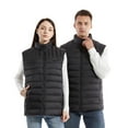 thumbnail image 5 of Busydd Heated Vest for Men and Women Electric USB Rechargeable Heated Vest Winter Warm Sleeveless Heated Jackets with 15 Heating Zones Fashion Zipper Heated Coats with Pockets Plus Size M-4XL, 5 of 9