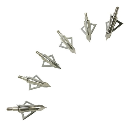 Safari Choice 3 Fixed Blades Broadhead 6pc Pack