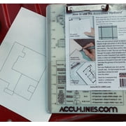 Accu-Line Double Clip Double Sided Clipboard w Estimation Tips (DC-302)