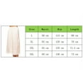 thumbnail image 4 of Women Retro Long Solid Lace Hem Slip Half Slip Skirt Under Dress Underskirts Plus Size, 4 of 4