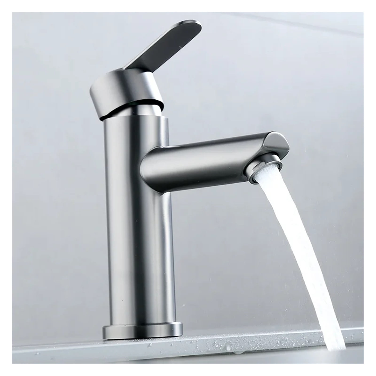 Bathroom Faucet 304 Stainless Steel, Hot And Cold Water Tap Washbasin Basin Faucets, Bathroom Accessories Set Sink Bath Mixer ,Versatile Features