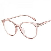 Greyghost Women's Stylish Oval Candy Color Non prescription Eyeglasses Clear Lens Eye