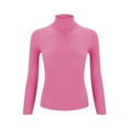 thumbnail image 5 of Fall Outfits for Women 2026 Long Sleeve Warm and cozy all through autumn and winter One Size Pink Fall Top, 5 of 5