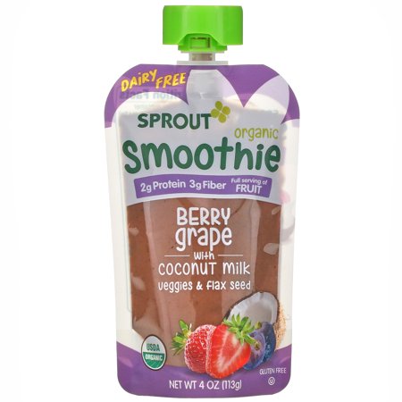BERRY GRAPE WITH COCONUT MILK VEGGIES & FLAX SEED SMOOTHIE, BERRY GRAPE