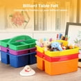 thumbnail image 4 of 6PCS Classroom Caddy Organizer, Plastic Caddy Storage with Handle, School Supplies Organizer for School Kindergarten Art Teachers, 4 of 7