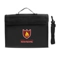 thumbnail image 3 of Eccomum Fireproof Fiberglas Money Deposit Bag, Black, 3 of 6