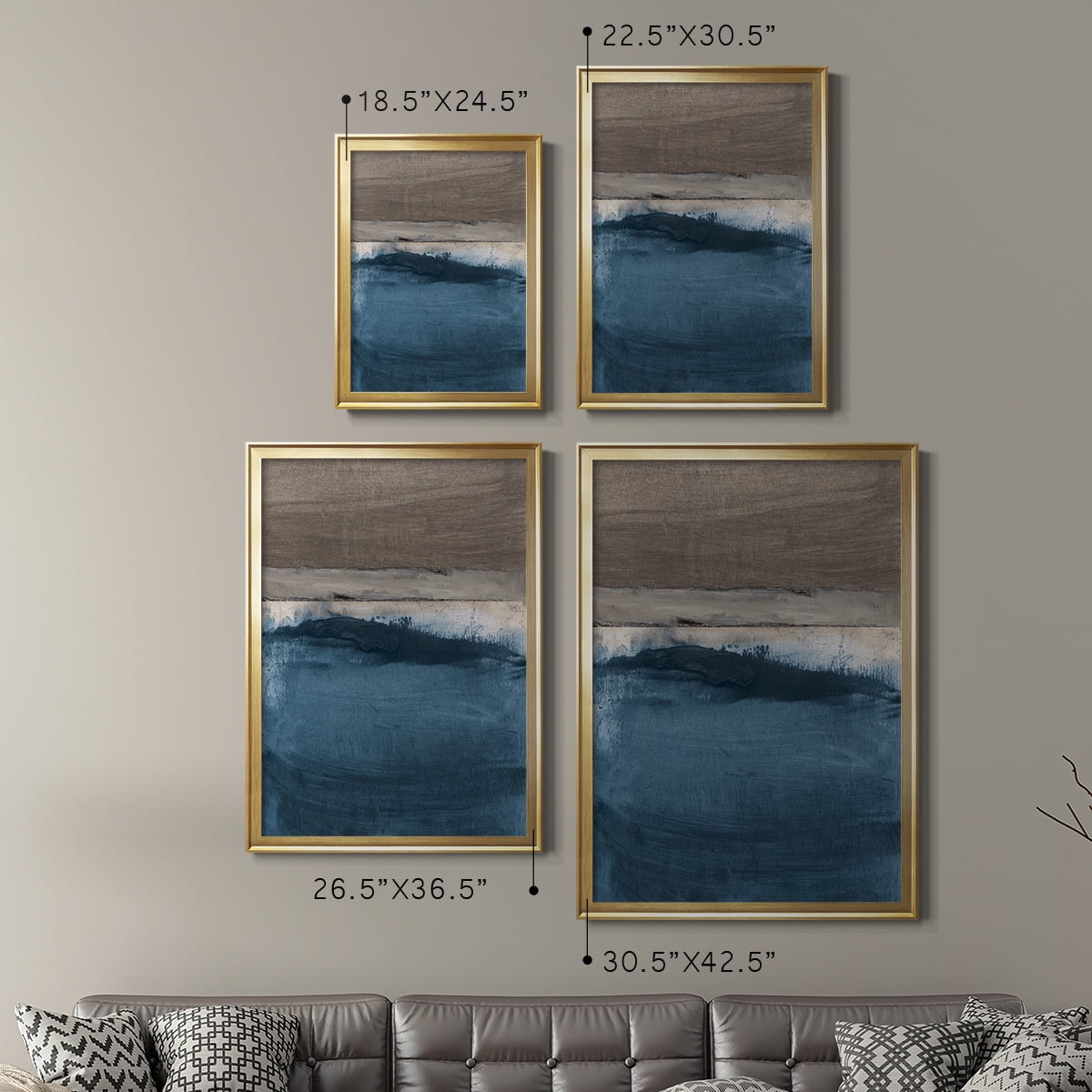 Midnight Sky Premium Framed Print - Ready to Hang