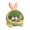 Green, variant on Rabbit Shape Flip Top Storage Container for Home Organization Toys Accessories and Clutter Control