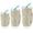 Floral Wildflower Cottagecore, variant on 3 Pack Iced Coffee Sleeve with Handle, Neoprene Cup Insulator For Cold Drinks, Cup Holder Cover Fits 16oz - 32oz Samll Medium & Large Cups (Checkered Sage Retro)