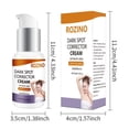 thumbnail image 3 of Fiudx Ofertas Y Liquidación Crema Blanqueadora De Axilas Para Iluminar El tono De La Piel, Blanquear, Eliminar La Negrura, Unificar El tono De La Piel, Eliminar La Melanina Y Aclarar La Crema, 3 of 6