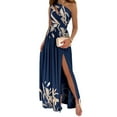 thumbnail image 1 of Robe Élégante Anotherchill pour Femmes pour l'Été Robe Confortable Formelle Longue pour Femmes Anotherchill Article Décontracté Robe Bleue G, 1 of 5