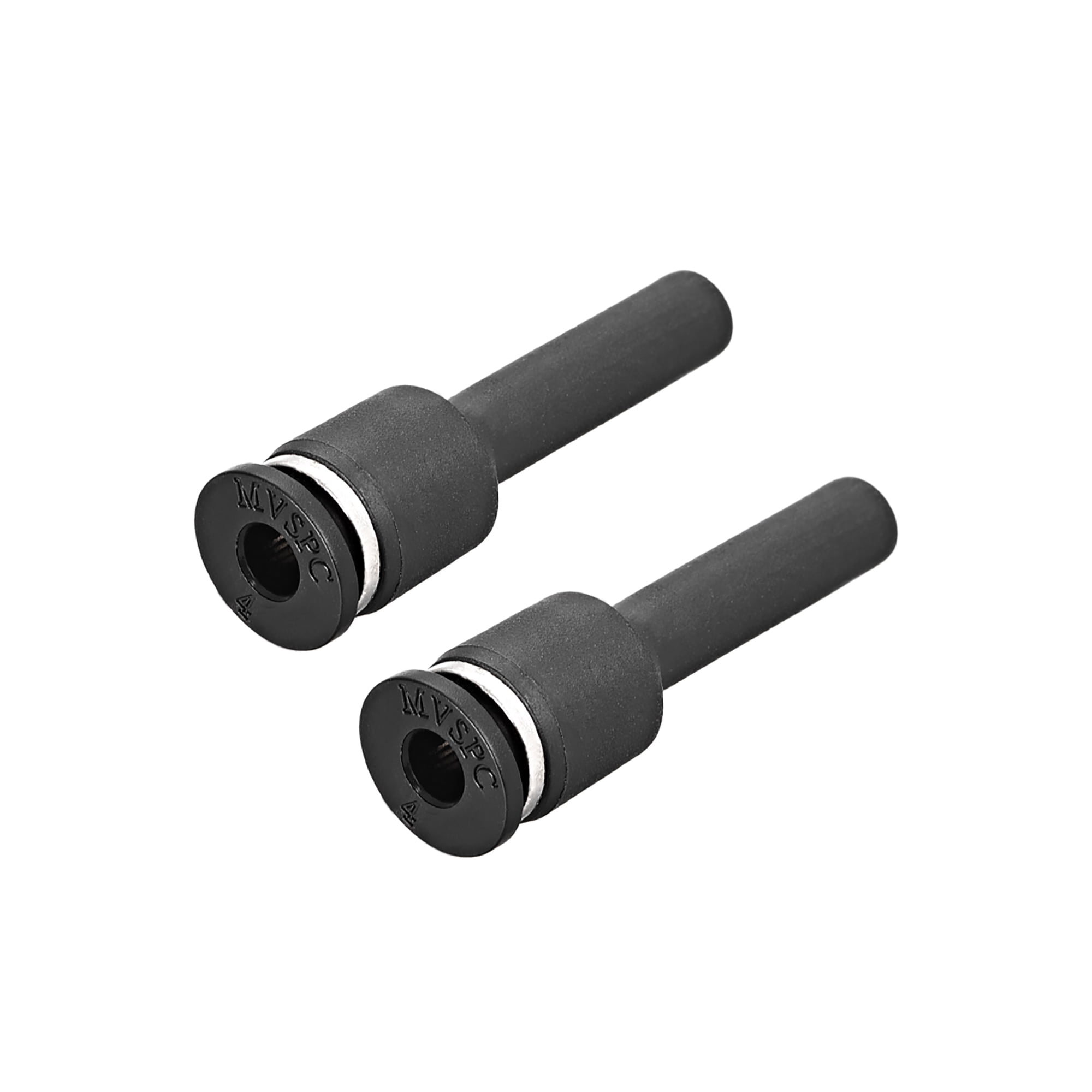 4mm Push Lock Tube Fitting, End OD 6mm Quick Link Air Fitting 2pcs