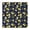 Yellow Lemon Fruits, variant on Yellow Lemon Fruit Slices White Pattern Square Fitted Tablecloth with Elastic Edge,Square Table Cover,Washable Elastic Table Cover for Home Kitchen Party Decor 34"x34"