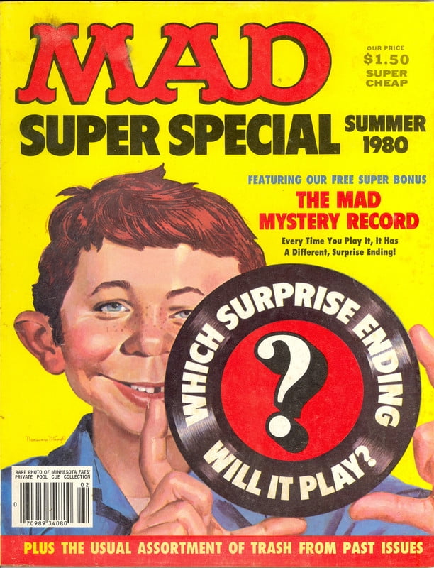 MAD Magazine Vintage Collectible Summer Special Summer 1980