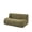 Green, variant on Vorthio Loveseat Modular Sofa, 2-Piece Boneless Sherpa Sectional Couch with Deep Seat and High-Density Foam Armrest, No Assembly for Living Room White
