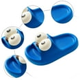 thumbnail image 6 of Staki Kids Slippers Boys Shower Shoes for Kids Pool Slides with Arch Support Quick Drying Boys Girls Beach Sandals Non Slip Summer Bathroom Indoor House Slippers(Blue,12 Little Kid), 6 of 6