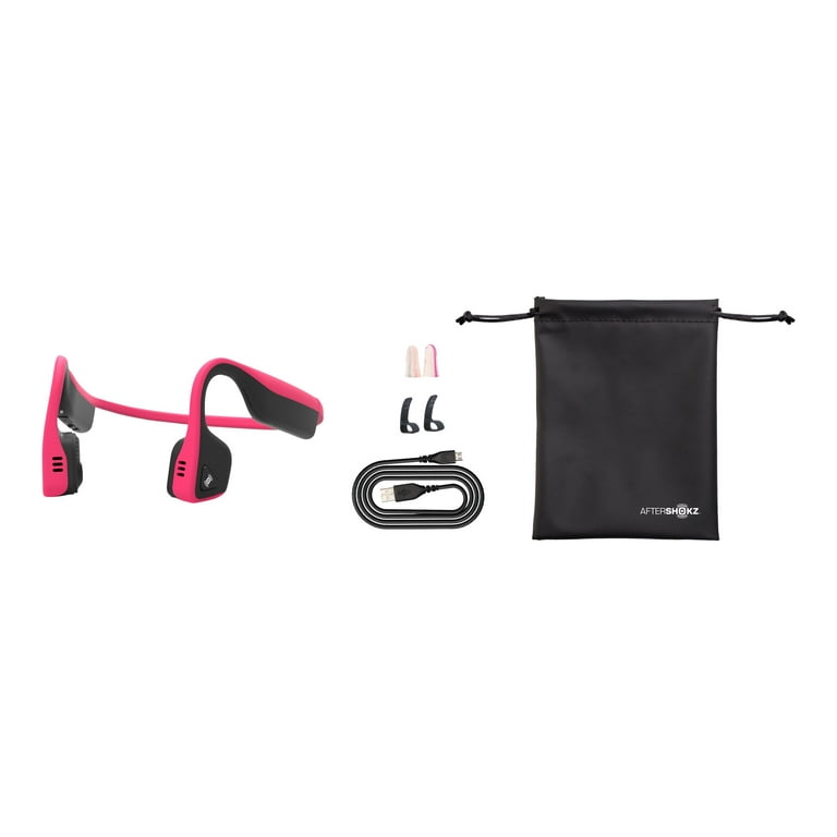 Aftershokz As600mpk Trekz Titanium Mini Bluetooth Stereo Headphones With Microphone pink Walmart