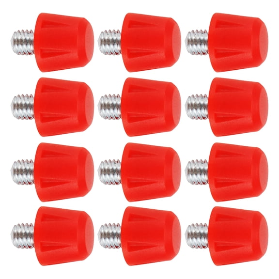 12pcs High Traction Plastic Soccer Cleat Studs Durability Sport Accessory for Field Sports and Athletic Shoe Maintenance