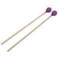 thumbnail image 3 of Clavier Marimba Maillets, Professionnel Doux Jouer Confortable 1 Paire de Remplacement de la Tête de la Tête de Maillet avec Poignée en Érable pour les Instruments de Percussion pour Débutant Violet, 3 of 8