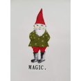 thumbnail image 4 of Rae Dunn Magic Merry Mischief Gnomes 14 Inch Oval Christmas Serving Tray Platter. Typeset Lettering. by Magenta., 4 of 5