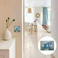 thumbnail image 7 of Yayeee Toggle Light Switch Wall Plate 3-Gang 6.37"x4.48" Decorative Outlet Cover, Seaside Door, 7 of 7