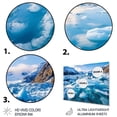 thumbnail image 3 of Designart "Captivating Alaskan Glaciers I" Landscapes Metal Wall Art, 3 of 5
