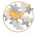 thumbnail image 3 of Elephant Crib Mobile Animal Felt Nursery Ceiling Decoration Cloud and Star Felt Mobile Elephant Mobiles for Cribs, 3 of 6