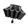 thumbnail image 3 of Milageto Folding Umbrella Personal Umbrellas Sun Protection Rainproof Travel Umbrella Black, 3 of 8