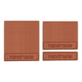 thumbnail image 1 of Etiquetas de Material Cuero BLESIY Etiqueta en Relieve con Agujeros, 1 of 8