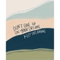 thumbnail image 3 of Lady Louise Designs 20x24 Black Modern Wood Framed Wall Art Titled - Keep Dreaming, 3 of 5
