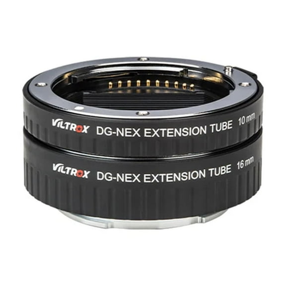 Viltrox DG-NEX Automatic Extension Tube Set for Sony E Mount Lens & NEX Mirrorless Cameras