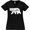 AB-Black, variant on Inktastic Montana White Bear Silhouette Women's Plus Size V-Neck T-Shirt
