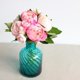 thumbnail image 5 of Ramo de peonías de 32 cm - Flores artificiales de seda - 9 flores (rosa claro), 5 of 5