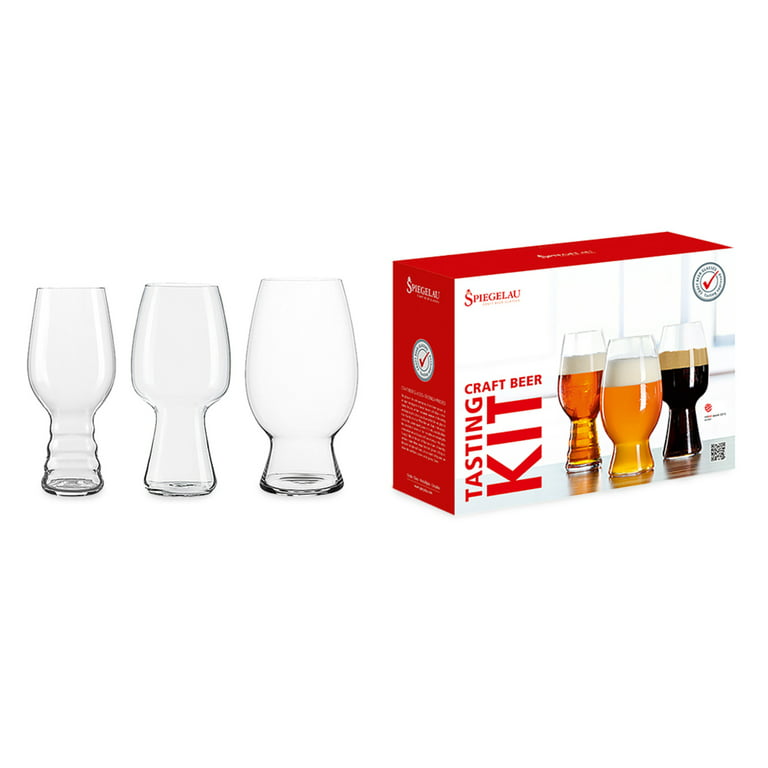 Spiegelau Deluxe Craft Beer Tasting Kit - Set of 4 Beer Glasses