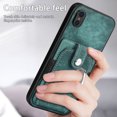 thumbnail image 4 of Feishell for iPhone XS Max Wallet Case with Elastic Card Holder,Premium PU Leather Shockproof TPU Bumper 360° Rotation Finger Ring Holder Kickstand Anti-Scratch Protective Phone Case,Green, 4 of 9