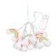thumbnail image 1 of Toystoory ABS Rainbow String Light Reemplazo reutilizable Halloween Fiestas de Navidad Camping Lámpara colgante decorativa Ornamento Iluminación navideña 3 metros 15 luces, 1 of 6
