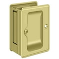 thumbnail image 3 of Deltana SDPA325U3 Heavy Duty Pocket Lock; Adjustable; 3-1/4" x 2 1/4" Passage; Bright Brass Finish, 3 of 3