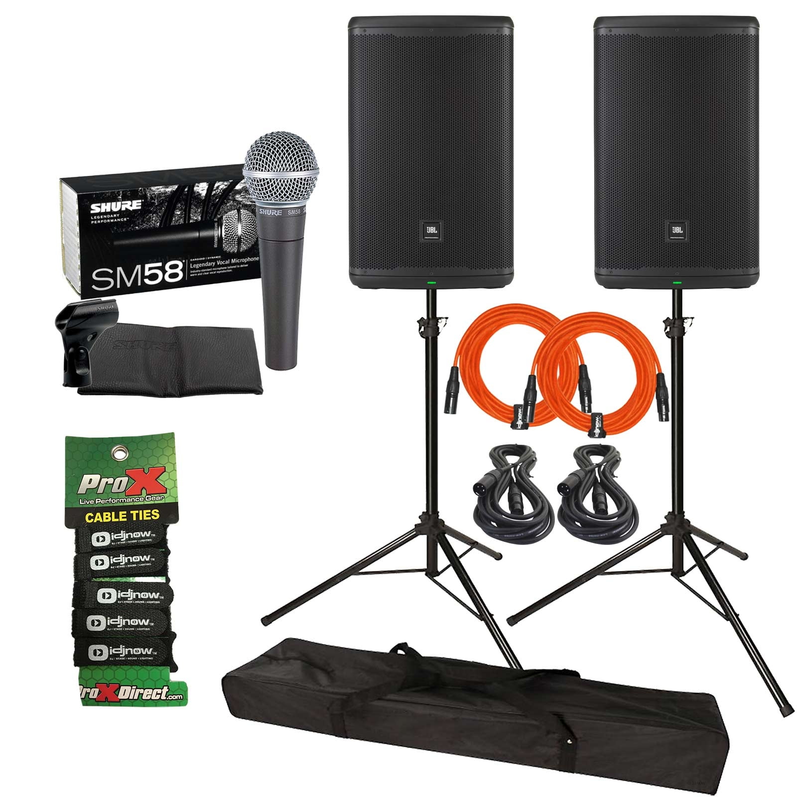 Buy 2 JBL Professional EON715 15 EON 700 Series Powered PA Speakers