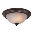 thumbnail image 1 of Maxim 85841FTOI 2-Light Flush Mount, Oil Rubbed Bronze, 1 of 1