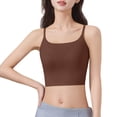thumbnail image 4 of LILIYA Women Built-In Bra Tank Tops 2 In 1 Comfy Classic Summer Tshirt Pilates Gym Activewear Wirefree Support Workout Tank Tops, 4 of 9
